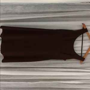 Vintage Chocolate Brown Dress. Donna Ricco